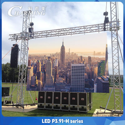 3C Rental LED Display IP65 3840 ความสดชื่นสูง สําหรับกิจกรรมกลางแจ้ง คอนเสิร์ตเวที