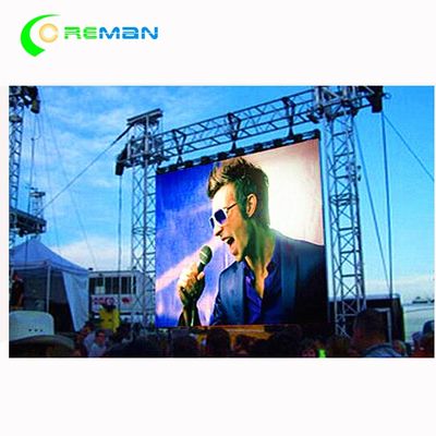 P8 P10 Indoor Outdoor Stage LED Display Rental , Advertising Stage Background LED Screen