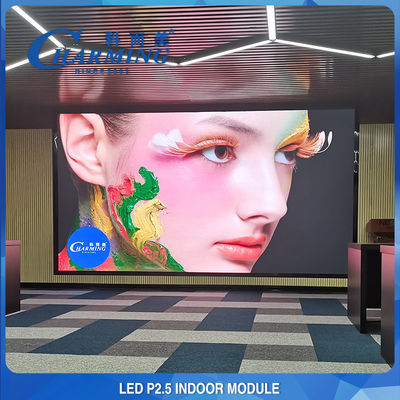 โมดูลจอแสดงผล LED ในร่มความสว่างสูงพร้อมอัตราการรีเฟรช 7680Hz และการบำรุงรักษาด้านหน้าด้วยแม่เหล็กสำหรับป้ายร้านค้าและห้องประชุม