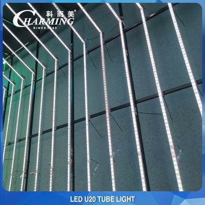 การออกแบบการเดินสาย U20 LED Strip Light กันน้ำสำหรับอาคารกลางแจ้ง