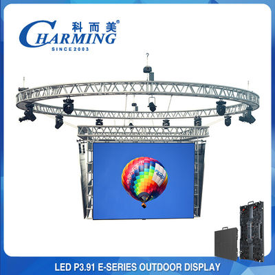 เวทีประสิทธิภาพ 3.91 มม. E Series ผนังวิดีโอ LED กลางแจ้ง 4K แปรงสูง