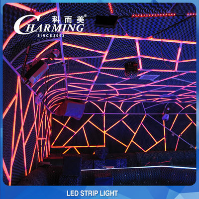 ไฟ LED Strip RGB แบบยืดหยุ่นบางพิเศษ 5000x10x3MM สำหรับโรงแรม