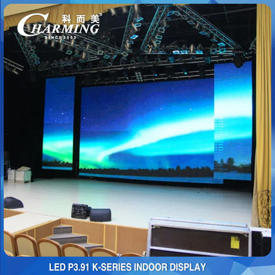 P3.91 จอแสดงผล LED ในอาคาร 500X1000X86 มม. 3840Hz อัตราการรีเฟรชสูง Kaito-K Series
