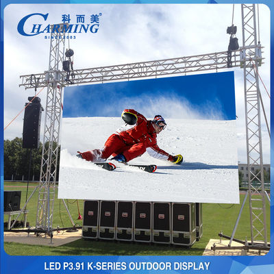 จอจอ LED เช่า 3840HZ P26พี 298, P3.91 หน้าจอกําแพงวิดีโอ LED ภายนอก