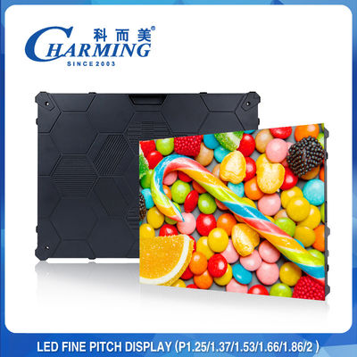 Fine Pitch Magnetic HD P2.5 หน้าจอติดผนังจอแสดงผล LED คงที่ในร่ม