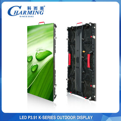 P3.91 LED Video Wall Display, 500x1000mm Stage Screen Rental 4K รีเฟรชสูง