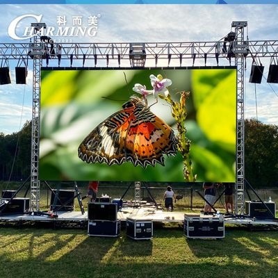 Quick Connect Truss P3.91 4K 3840Hz Video Wall LED Display สำหรับเช่าโฆษณา