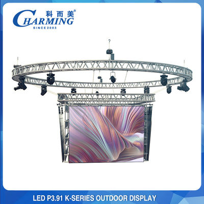 P3.91 แผ่นภายในสําหรับกิจกรรมกลางแจ้ง เช่าจอติดผนัง LED Video