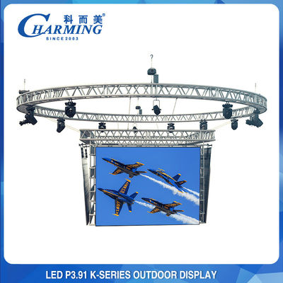 P3.91 LED Video Wall Display, 500x1000mm Stage Screen Rental 4K รีเฟรชสูง