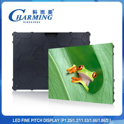 P1.86 P2 P2.5 LED Video Wall Display อัลลูมิเนียมเหล็กเหล็กเหล็กเหล็กเหล็ก
