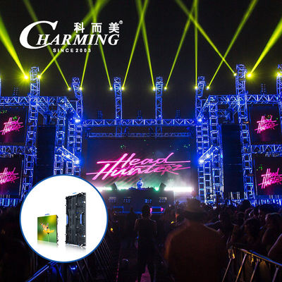 Full Color High Refresh 4K P3.91 LED Video Wall Display สำหรับเวทีคอนเสิร์ตกลางแจ้ง