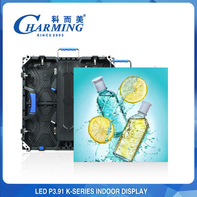 P3.91 ซีรีส K ด้านใน LED Display Arc Lock Design LED Screen ให้เช่า