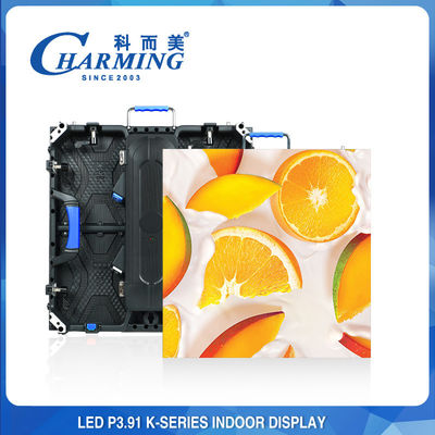 P3.91 ซีรีส K ด้านใน LED Display Arc Lock Design LED Screen ให้เช่า