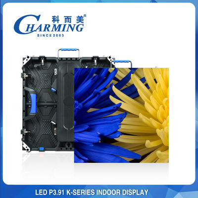 ดีไซน์มืออาชีพ IP50 กันน้ํา P2.6 LED หน้าจอภายในด้วยความสว่าง 800CD / m2