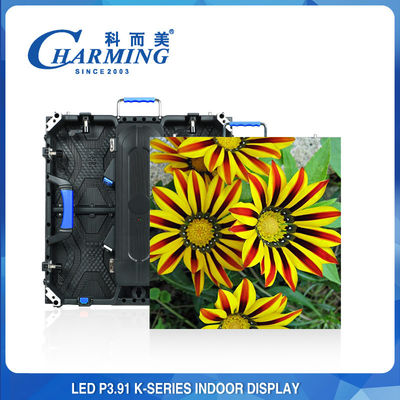 P3.91 หน้าจอติดผนังวิดีโอ LED ภายในห้อง