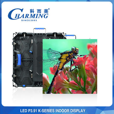 P3.91 หน้าจอติดผนังวิดีโอ LED ภายในห้อง