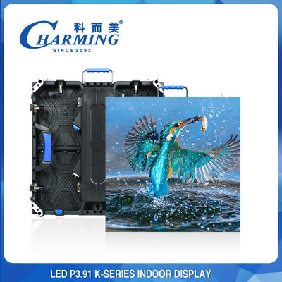 P3.91 หน้าจอติดผนังวิดีโอ LED ภายในห้อง