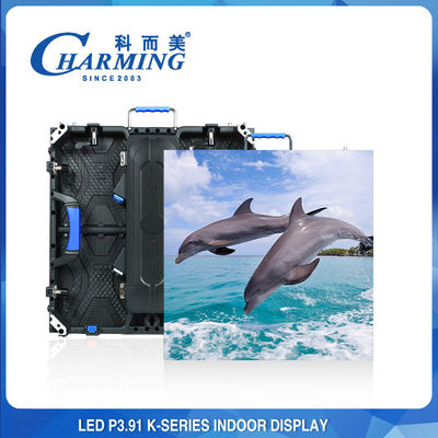 P3.91 หน้าจอติดผนังวิดีโอ LED ภายในห้อง