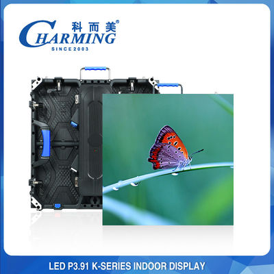 P3.91 หน้าจอติดผนังวิดีโอ LED ภายในห้อง