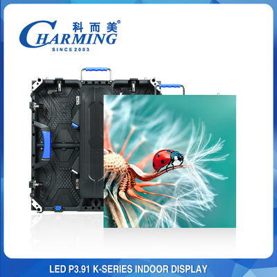 ภายใน Full Color LED Video Wall อัตราการปรับปรุงสูง สเตจงาน LED Screen P3.91 ง่ายในการติดตั้ง
