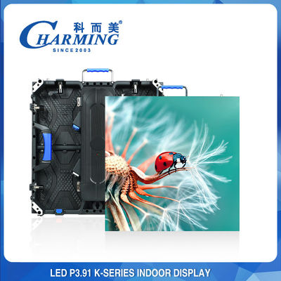 P3.91 หน้าจอติดผนังวิดีโอ LED ภายในห้อง