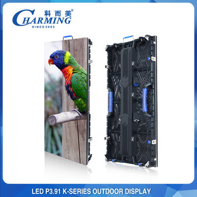 จอแสดงผล LED Video Wall แบบเต็มสีในอาคาร, Video P3.91 Rental Display