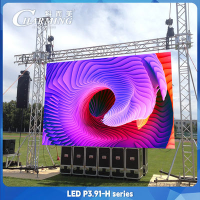 แผ่น LED ที่เช่าหลายประการ 12 บิต สําหรับงานกลางแจ้ง คอนเสิร์ตเวที