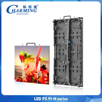 4K P3.91 ด้านใน LED วิดีโอ ผนัง เช่า Led Display ด้วยการบํารุงรักษาด้านหน้า