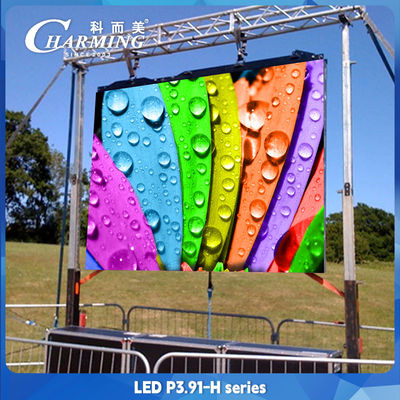 พี 26, P3.91 LED Video Wall Display 4K ฝั่งหน้า การบํารุงรักษา เช่าจอ LED