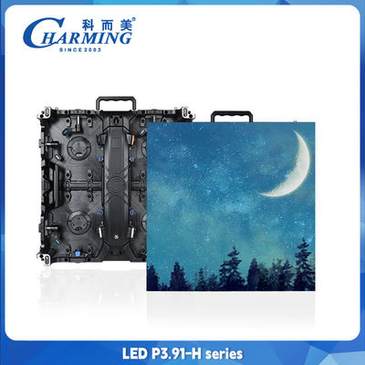 8K Rental P3.91 IP65 Front Service LED Video Wall Screen ด้วยความสว่าง 4500CD/M2