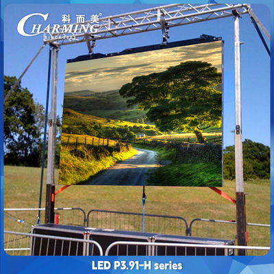 4K P3.91 ด้านใน LED วิดีโอ ผนัง เช่า Led Display ด้วยการบํารุงรักษาด้านหน้า