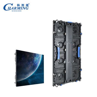 มุมชม 140° IP65 กันน้ํา 3840 Hz K-series P2.98 หน้าต่างกลางแจ้ง LED หน้าจอใหญ่