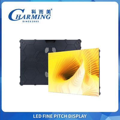 ราคาคลังสินค้า การประชุมและการแสดงสินค้า LED Wall - P1.25 P1.53 พิกเซล 640x640mm การออกแบบการบํารุงรักษาด้านหน้า