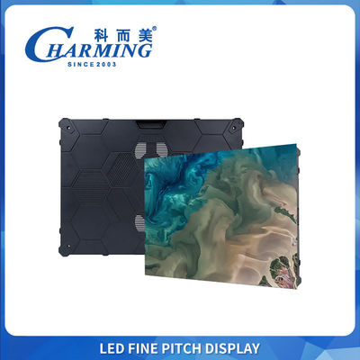 ราคาคลังสินค้า การประชุมและการแสดงสินค้า LED Wall - P1.25 P1.53 พิกเซล 640x640mm การออกแบบการบํารุงรักษาด้านหน้า