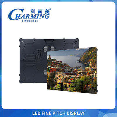 จอแสดงผล LED ภายในอาคารประสิทธิภาพสูงสำหรับการติดตั้งแบบถาวร P2.5 การบำรุงรักษาด้านหน้า อัตรารีเฟรช 8K สำหรับวิดีโอวอลล์