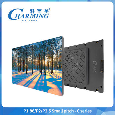 บริการด้านหน้า P1.86-P2.5 LED Video Wall Display พิกเซลขนาดเล็ก สกรีน LED 4k