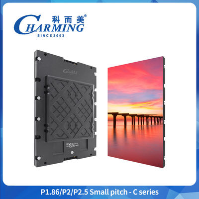 P1.86-2.5 ปรากฏภาพ LED ขนาดละเอียด 320×480 สปายซิ่งไร้รอย 16 บิต ขนาดเทาสูง