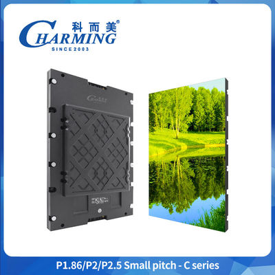 ซี-ซีรีส์ ภายใน ละเอียด พิกเซล Pitch LED Display การบํารุงรักษาด้านหน้า P1.86-P2.5 Ultra Light Cabinet