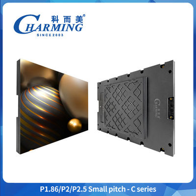 P1.86-2.5 ปรากฏภาพ LED ขนาดละเอียด 320×480 สปายซิ่งไร้รอย 16 บิต ขนาดเทาสูง