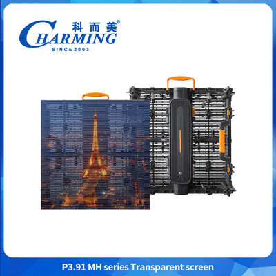 หน้าจอ LED ใส หน้าจอภายใน หน้าจอภายนอก หน้าจอ LED ใส แผ่นแสดงภาพหนัง หน้าจอวีดีโอ