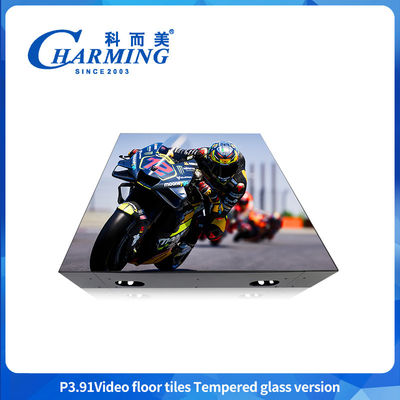 3d GOB พื้นเต้นรํา งานแต่ง P3.91 Led Display การบํารุงรักษาด้านหน้า พื้นเต้นรํากันน้ํา
