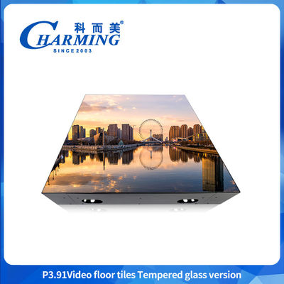 Led Dance Floor กันน้ํา 3D แผ่นพื้นเต้นรําภายในบ้าน งานแต่งงาน งานเทศกาลดนตรี ศูนย์การค้า