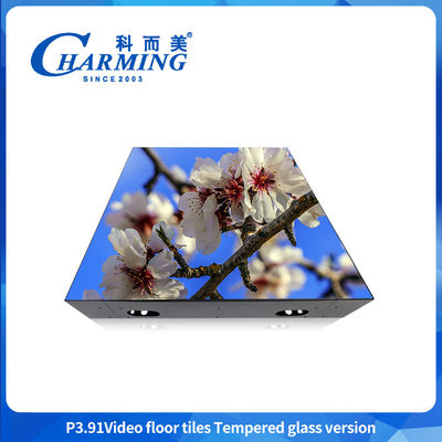 TOP Hotsale Dj Disco Panel Tile กระจกกระจกแข็งแสงขึ้น 3d Led ดันซ์ฟลอร์ด วิดีโอ แสง กันน้ํา
