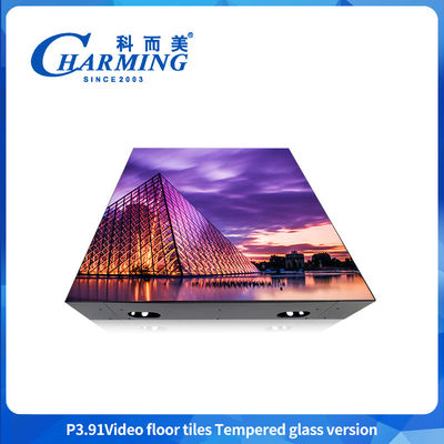 P3.91 กระเบื้องพื้นเต้นรํา Led กระเบื้องพื้นเต้นรําแบบโมดูล