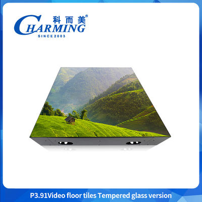 3840Hz อัตราการปรับปรุงสูง กันน้ํา LED Display hd วิดีโอเซ็กซี่ P3.91 LED Display พื้นเต้นรํา แสงงานแต่ง