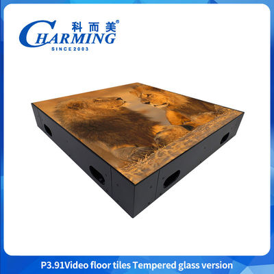 500X500Mm Indoor P3.9 Interactive Stage Dance Floor LED วิดีโอวอล์ด จอแสดงภาพ