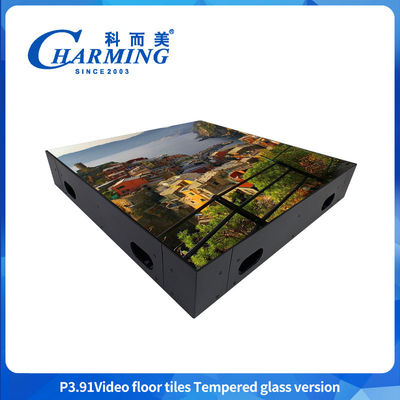 500X500Mm Indoor P3.9 Interactive Stage Dance Floor LED วิดีโอวอล์ด จอแสดงภาพ