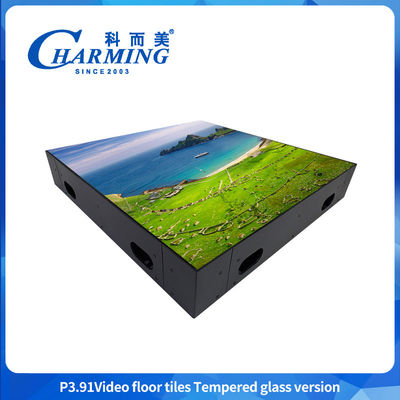 50x50CM Led Dance Floor P3.91 กระเบื้องพื้นวิดีโอ