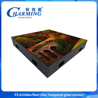 500X500Mm Indoor P3.9 Interactive Stage Dance Floor LED วิดีโอวอล์ด จอแสดงภาพ