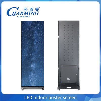 ซุปเปอร์มาร์เก็ต โฆษณา Gob โปสเตอร์ หน้าจอภายใน P1.86-P2.5 4k Led Video Wall